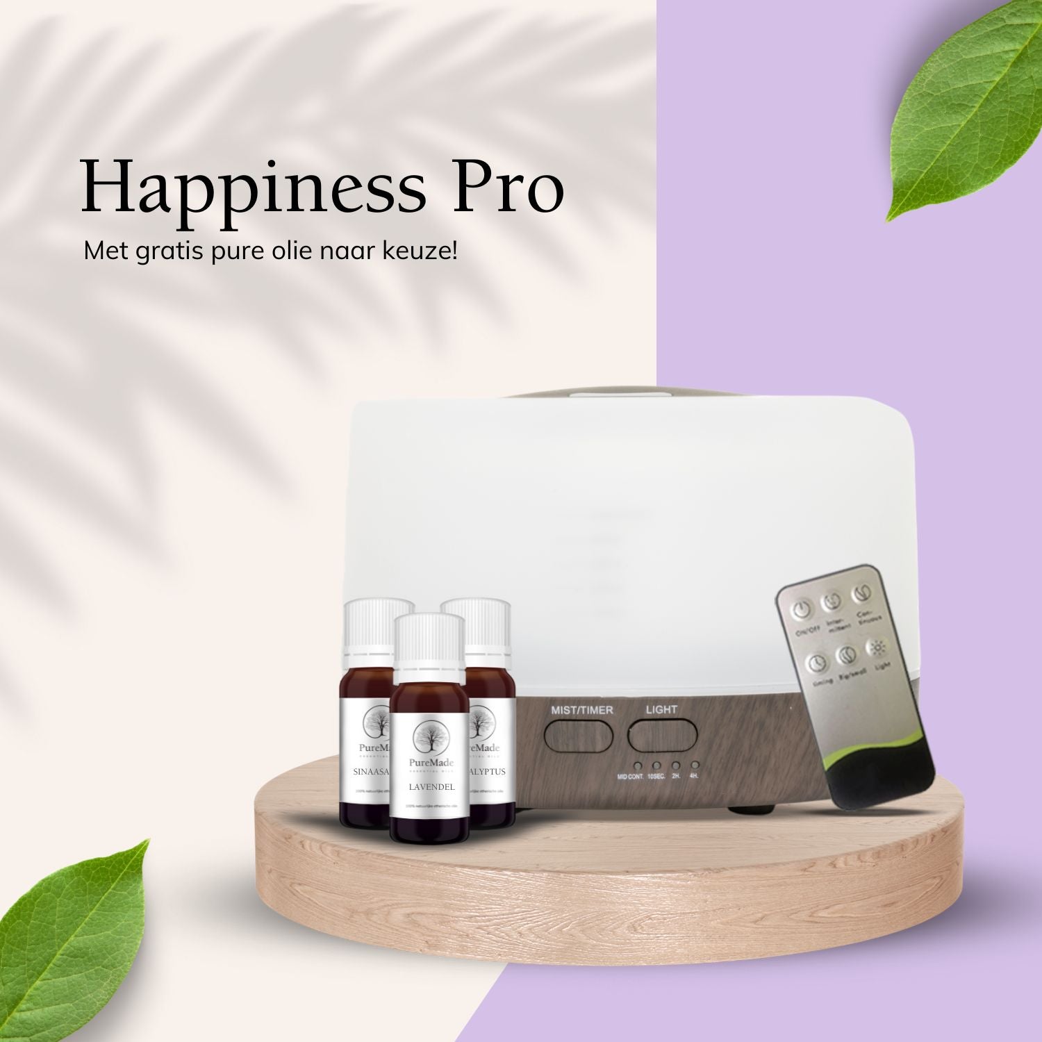 Happiness Pro Dark Wood - Aroma Diffuser