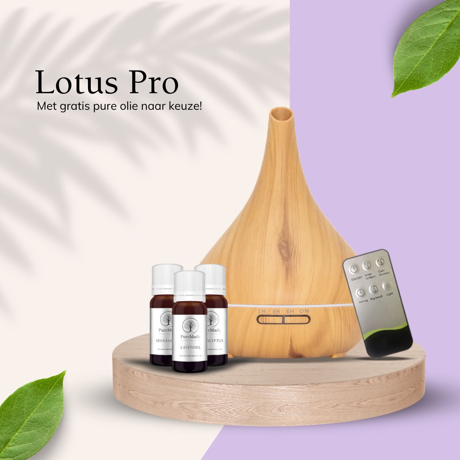 Lotus Pro Light Wood - Aroma Diffuser