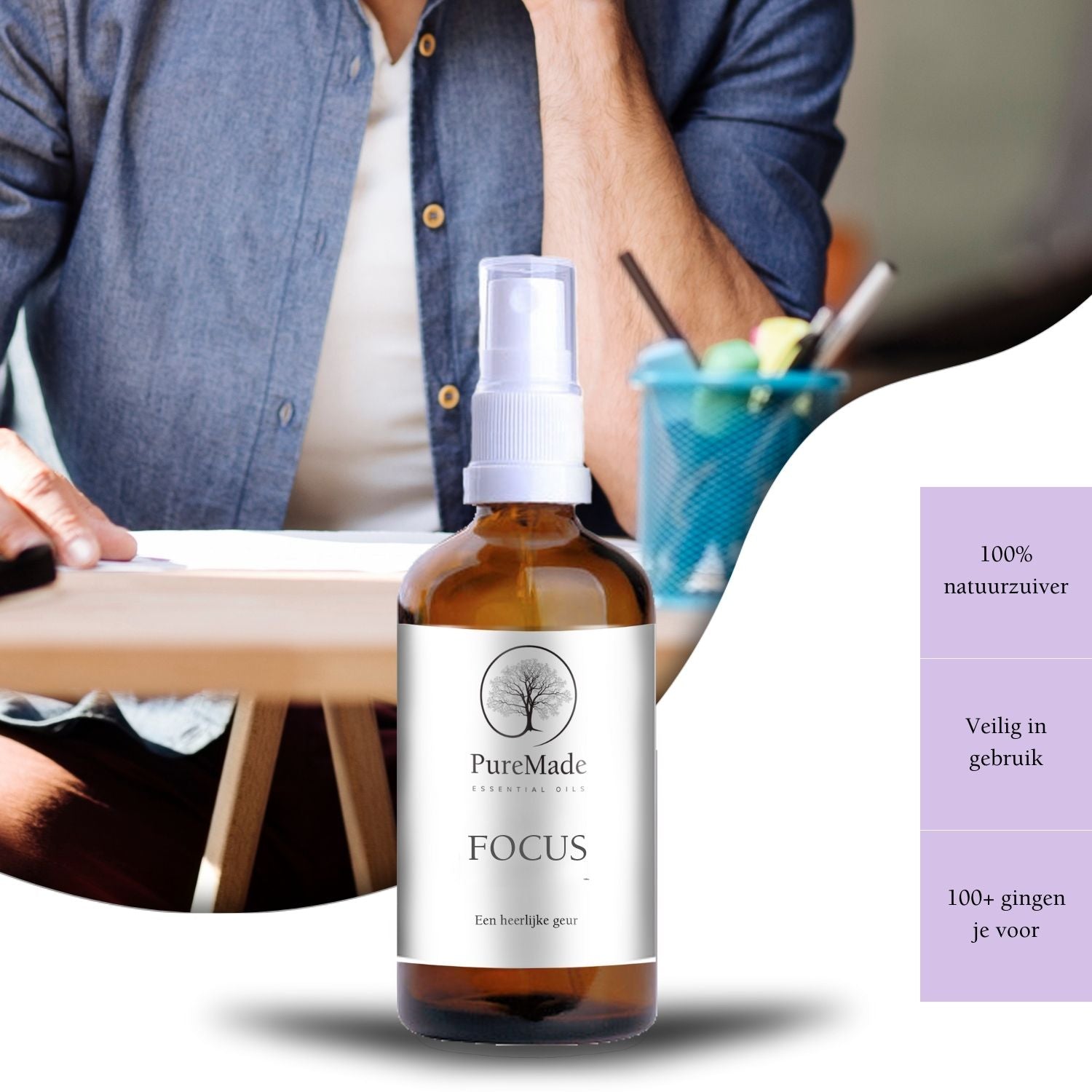 Focus roomspray - 100ml