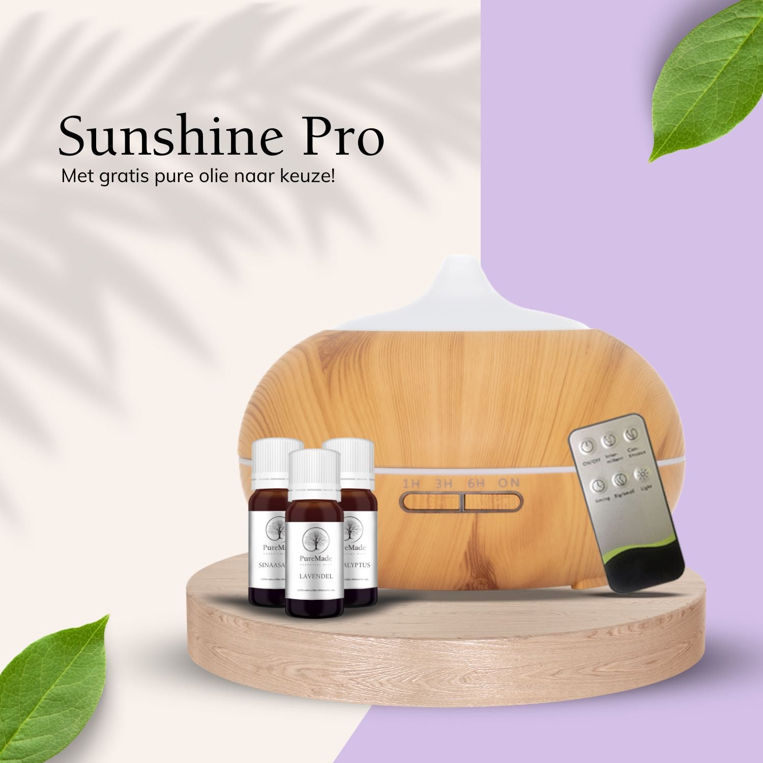 Sunshine Pro Light Wood - Aroma Diffuser