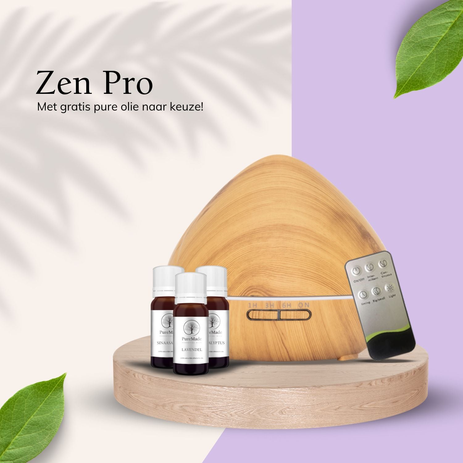 Zen Pro Light Wood - Aroma Diffuser